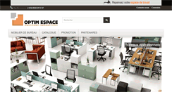 Desktop Screenshot of optim-espace.com